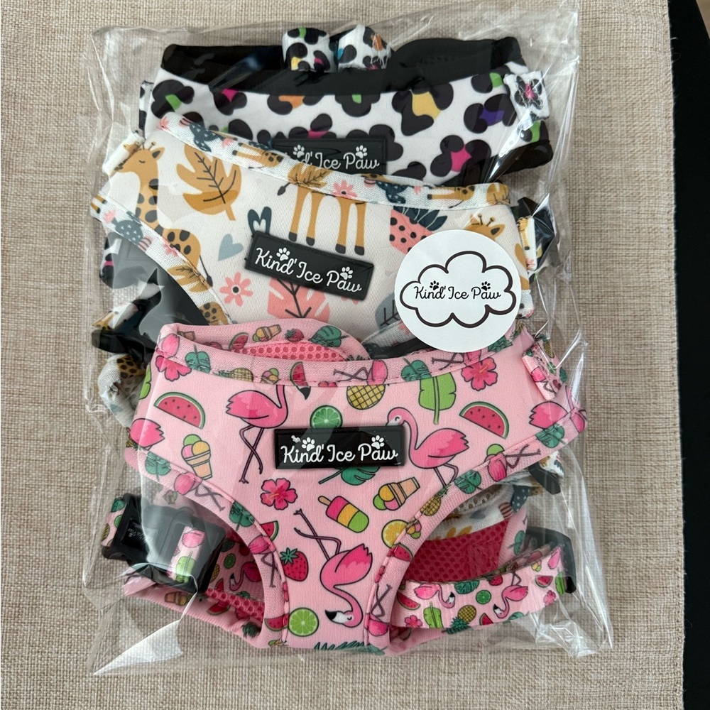 Brand New Dog Harnesses Value Pack - 3 Harnesses Size S dogs under 25lbs